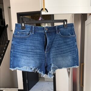 LC Lauren Conrad Dark Blue Jean Shorts